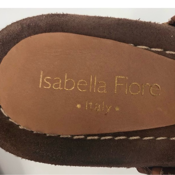 ISABELLA FIORE Size 10 Aztec Slip On Heels EUC - Picture 9 of 9